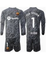 Otroške Nogometnih dresov Barcelona Ter Stegen #1 Vratar Tretji 2024-25 Dolgi rokavi (+ hlače)